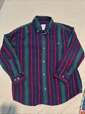 Vintage Kids Corduroy Button-down